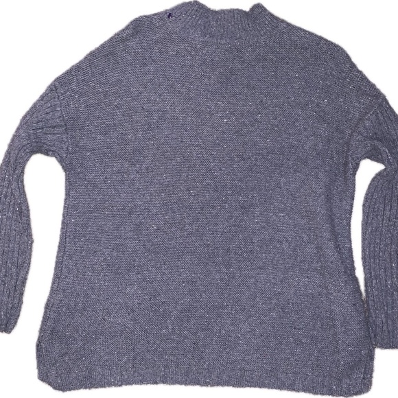 Croft & Barrow Gray Turtleneck Sweater - Picture 3 of 3